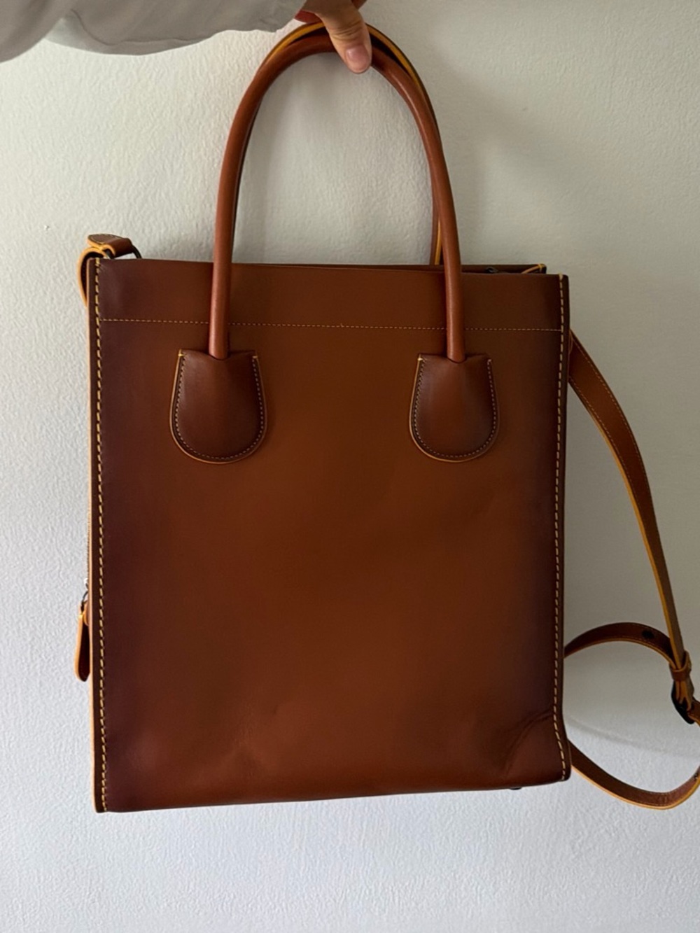 Coach 1941 Rogue Tote Brown Glove Leather Floral Interior F28430